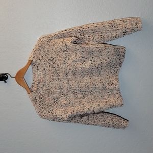 HIPPIE Rose Chunky Knit Crop Sweater S